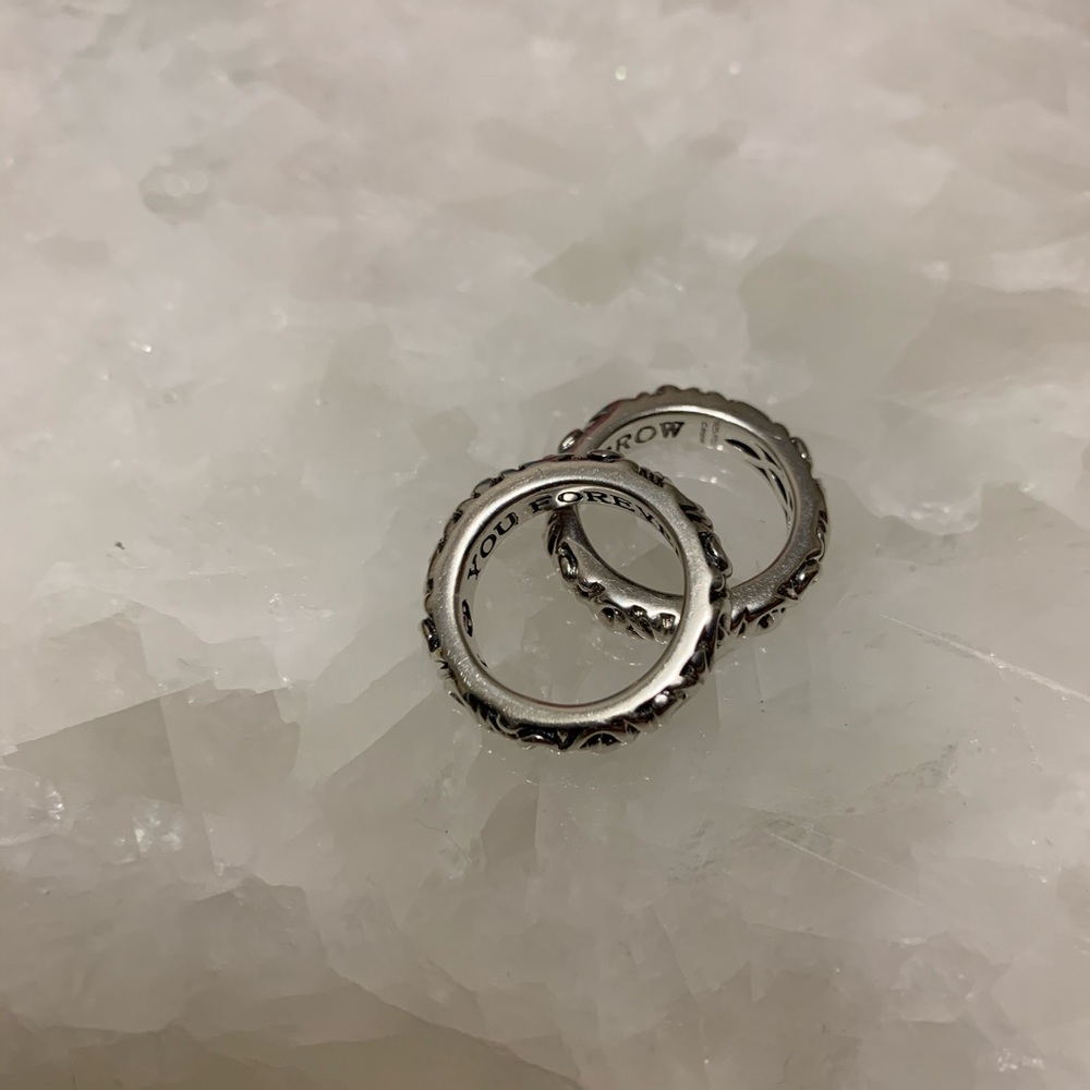 Charles Krypell Stackable Rings Size 3 - image 3